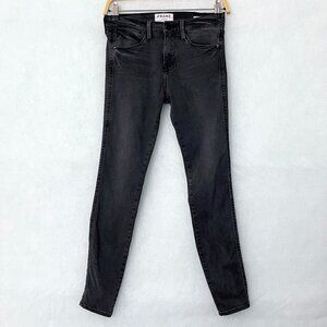 Frame Women's Jeans Faded Black Skinny Le High Skinny size 25 length 28"
